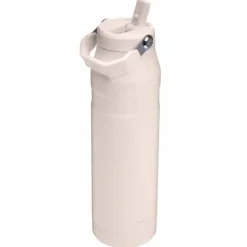 IceFlow Flip Straw vattenflaska 1,06 liter, svart