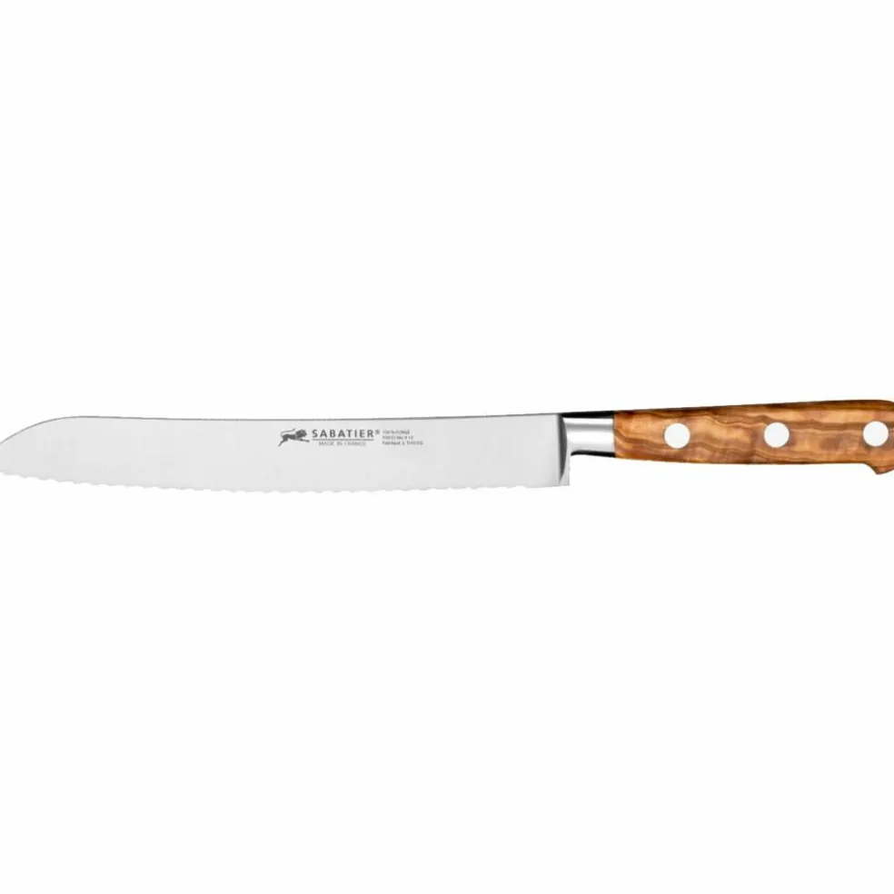 Ideal Provence Brödkniv Olivträhandtag 20 cm