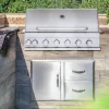 Inbyggnadsgrill för gas Jewel 6 built-in