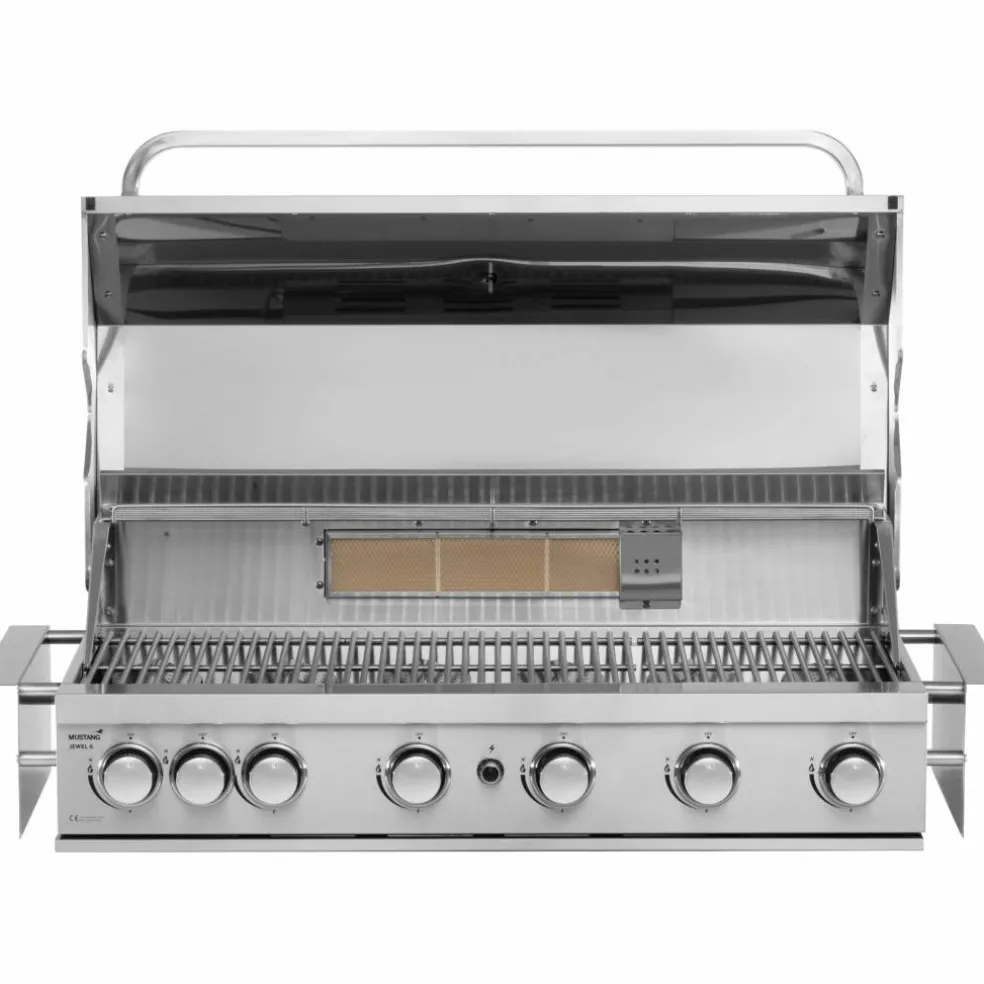 Inbyggnadsgrill för gas Jewel 6 built-in