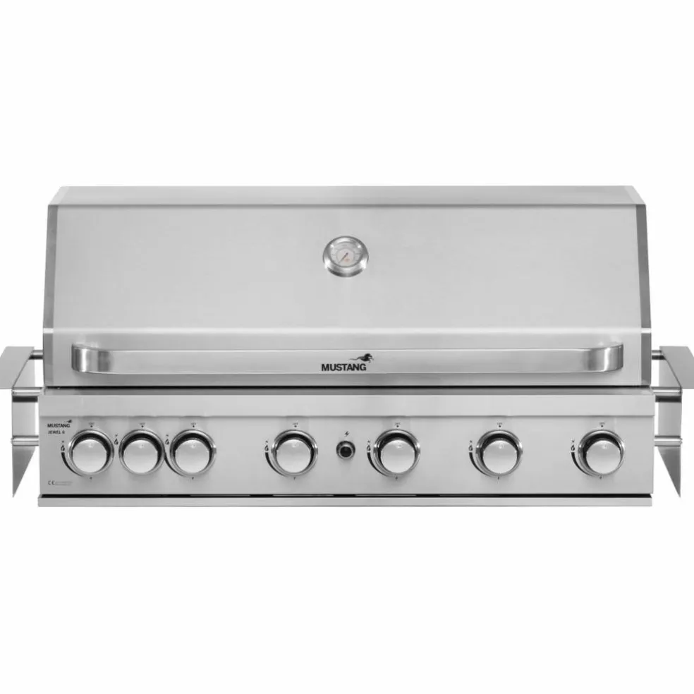 Inbyggnadsgrill för gas Jewel 6 built-in