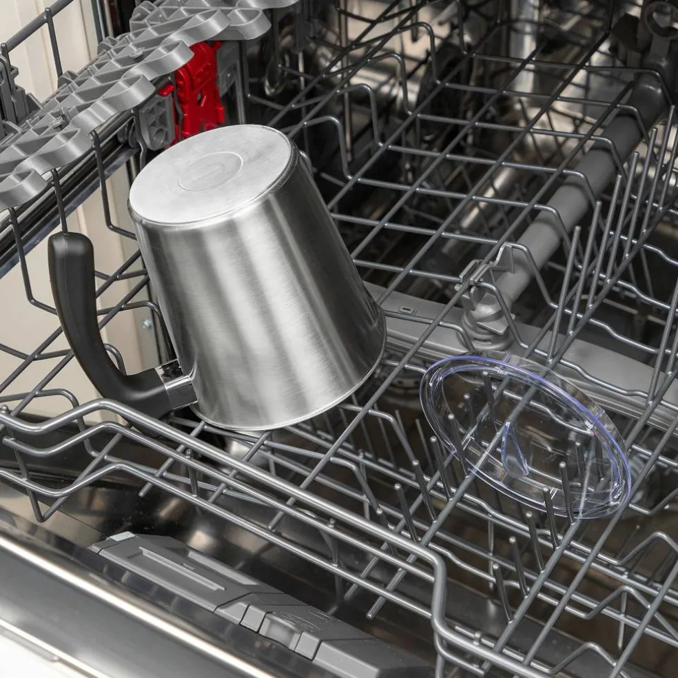 Induction mjölkskummare 650 watt, silver