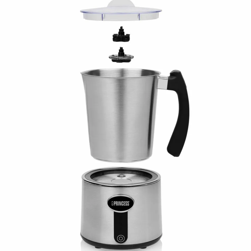 Induction mjölkskummare 650 watt, silver