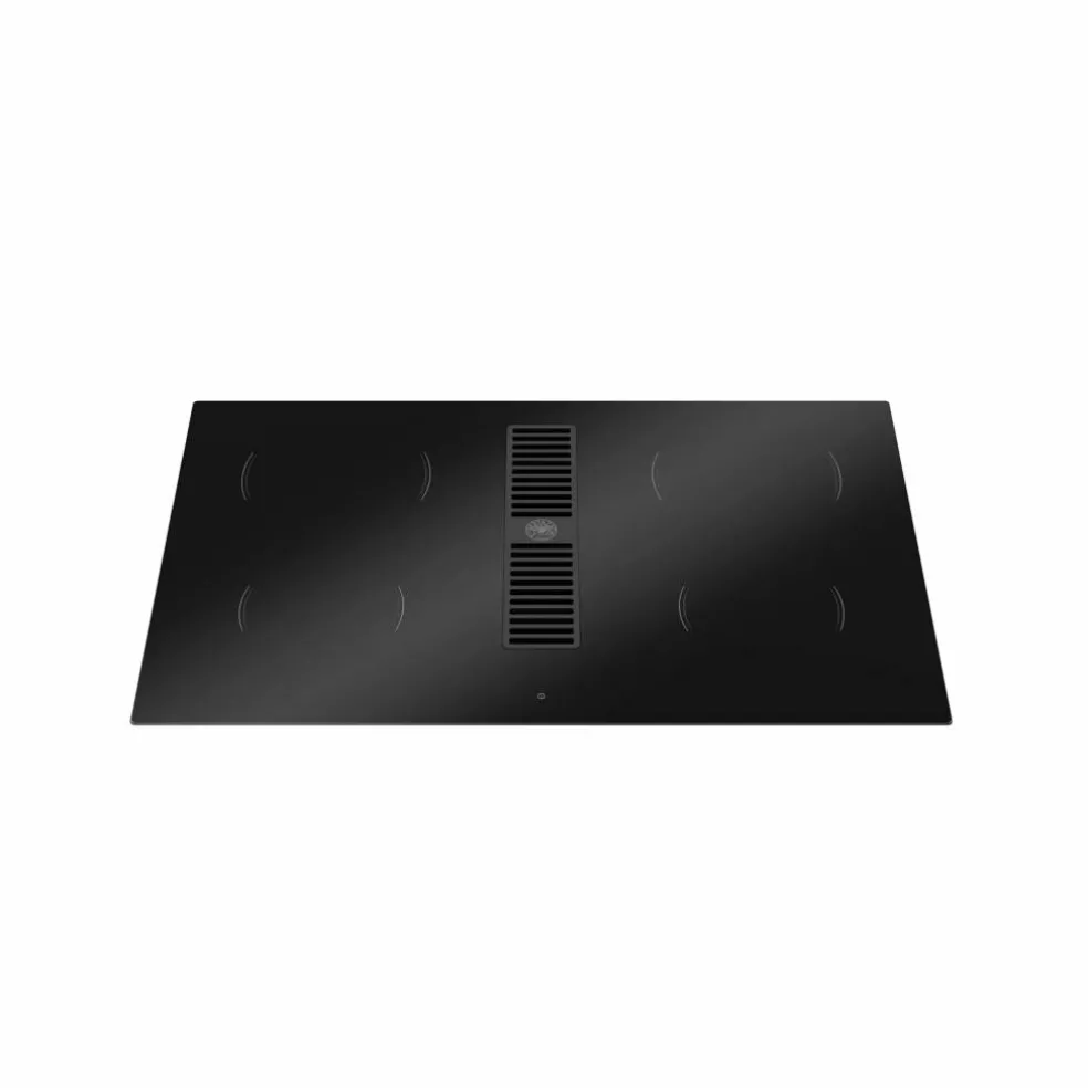 Induktionshäll med integrerad fläkt 83 cm, 4 zoner