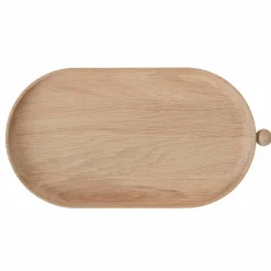 Inka träbricka 34 cm, nature