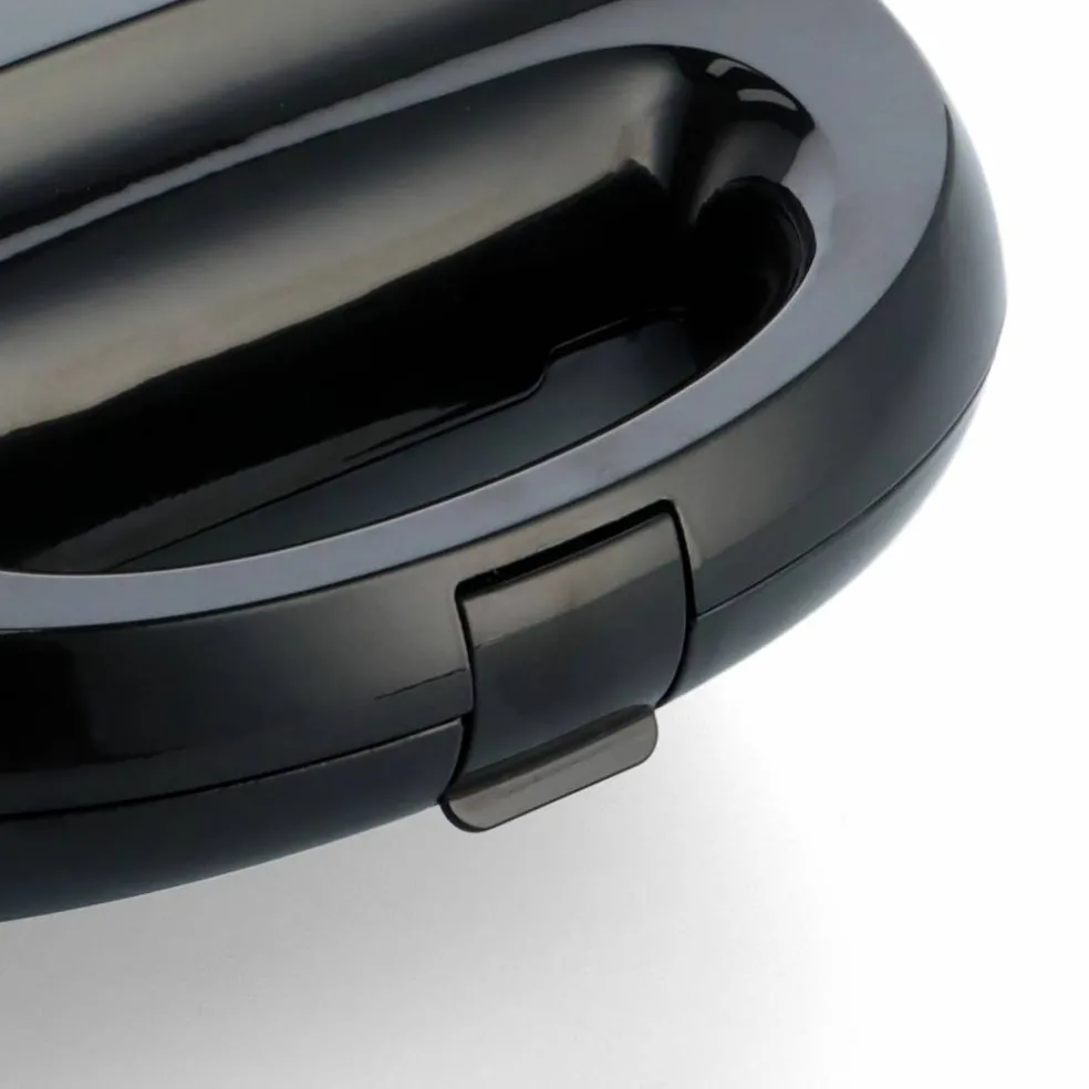 3-in-1 smörgåsgrill/våffeljärn, black