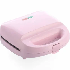 3-in-1 smörgåsgrill/våffeljärn, pink