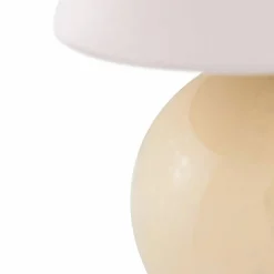 Iris portabel bordslampa, creme