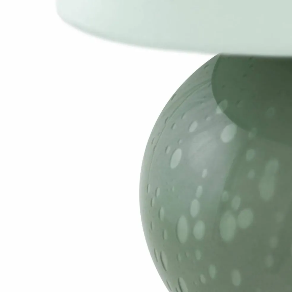 Iris portabel bordslampa, duvblå