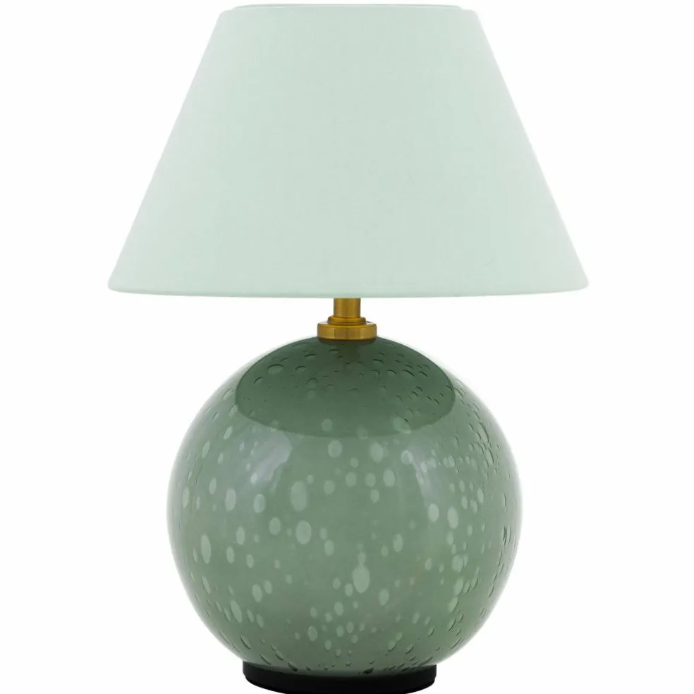 Iris portabel bordslampa, duvblå