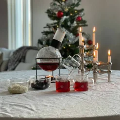 Isa Snöstjärna glasmugg 4-pack