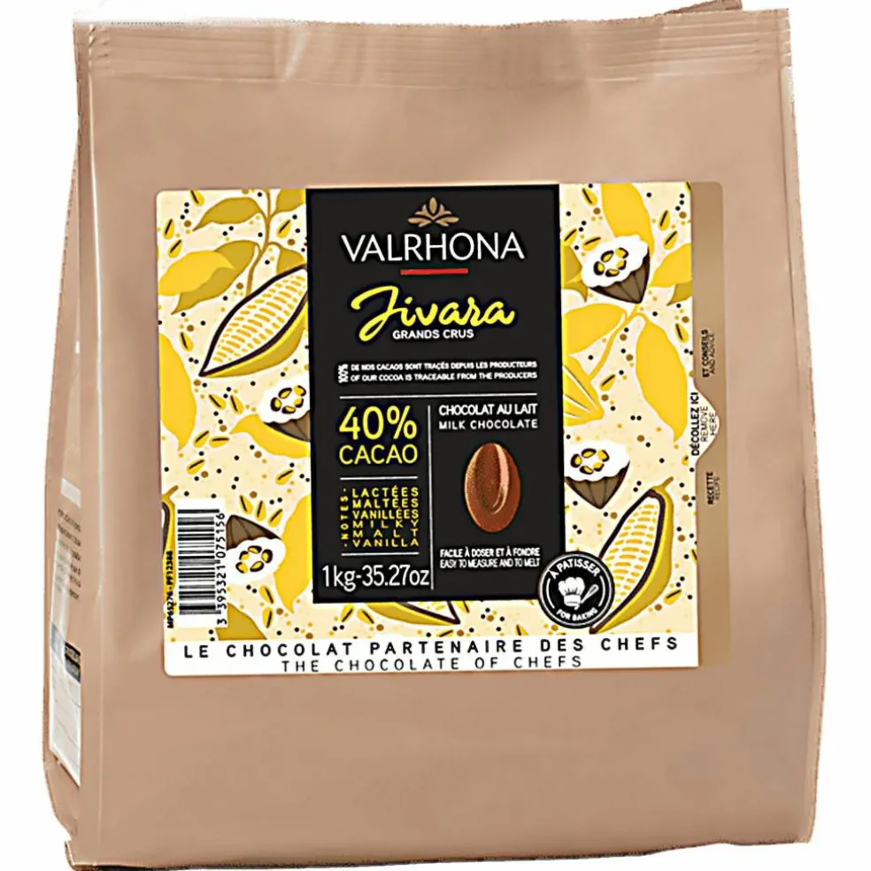 Jivara mjölkchoklad 40%, 1 kg