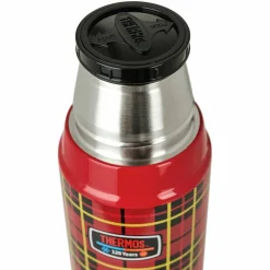 Jubileum termosflaska 0,5 liter, rödrutig
