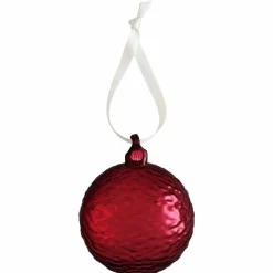 Julgranskulor deep red, 5 cm