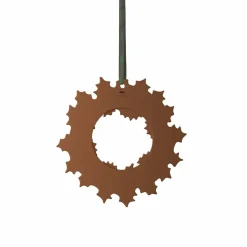 Julkrans Ø18,5 cm, brun