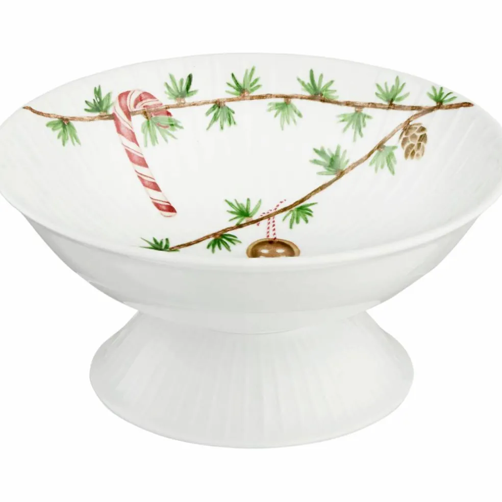 Julskål på fot 2019, Ø23 cm.