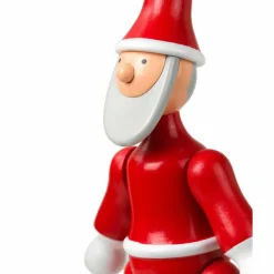 Jultomte och tomtemor, röd/vit