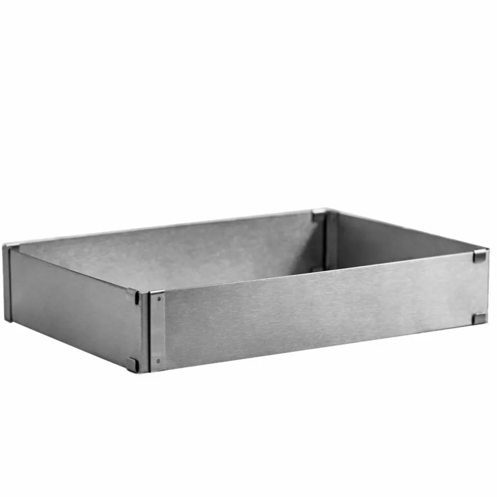 Justerbar kakform 28 x 18 x 5 cm, rostfritt stål