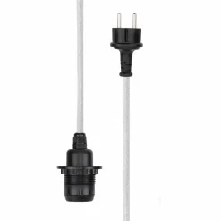 Kabel för utomhusbelysning 5 meter, svart