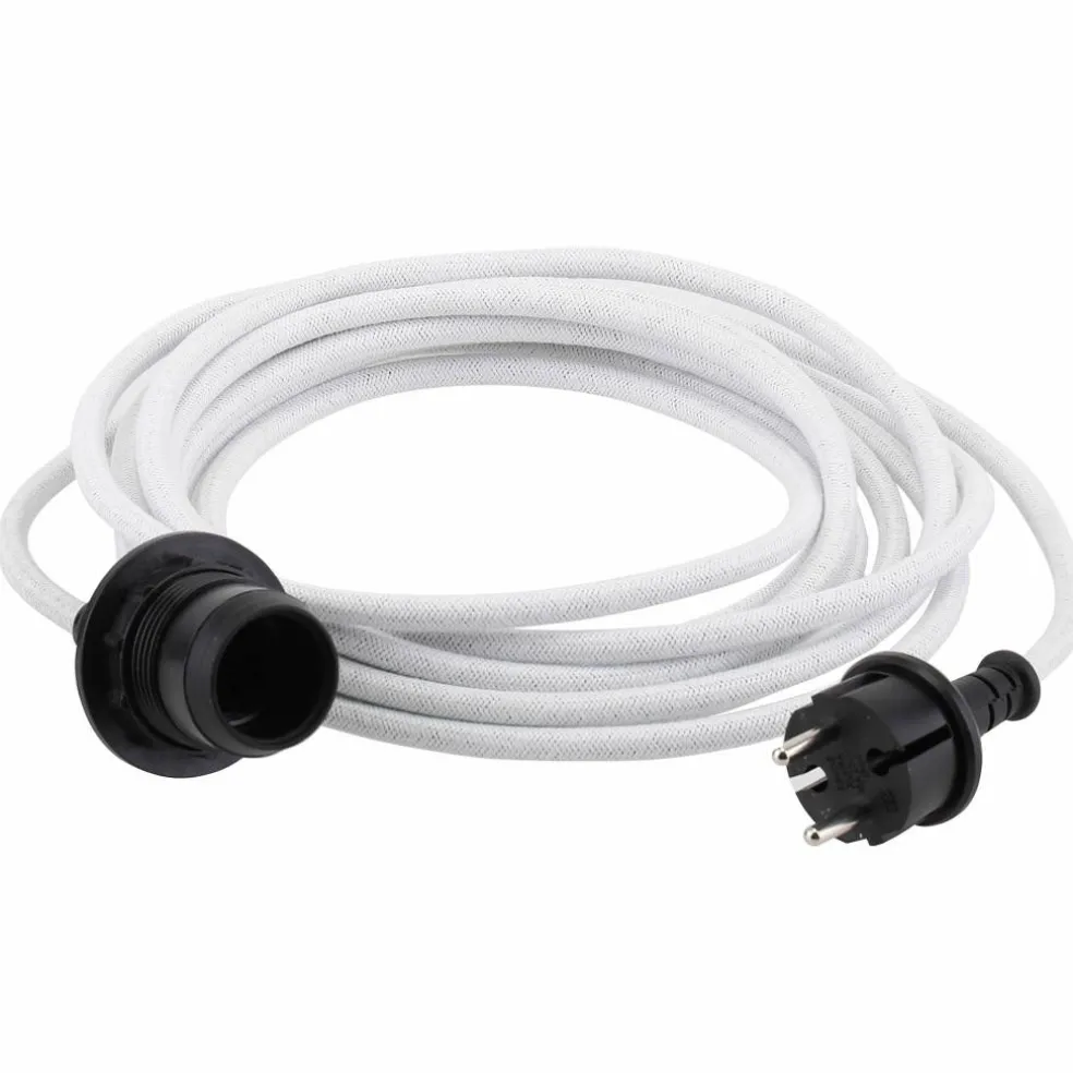 Kabel för utomhusbelysning 5 meter, svart