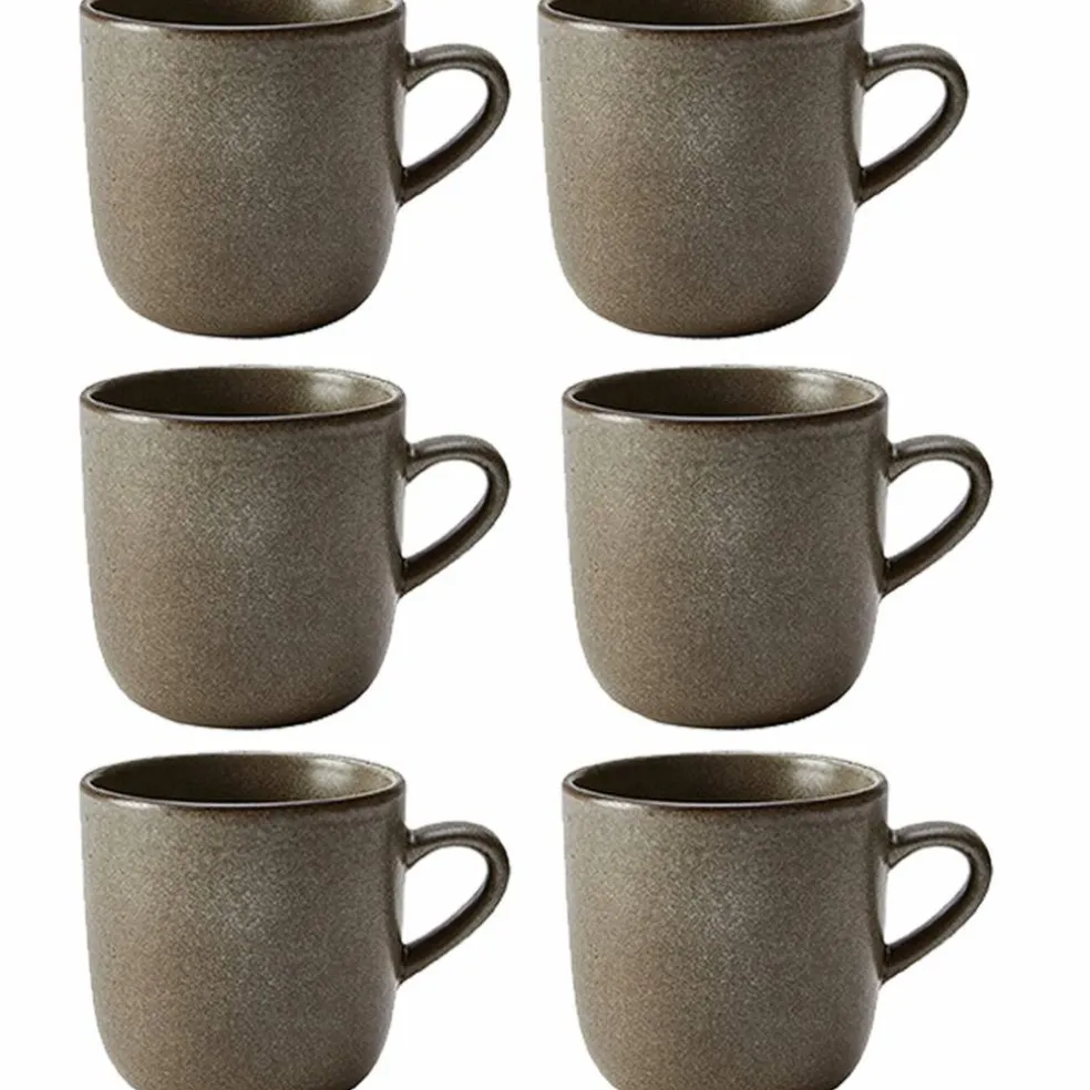 Kaffekopp 20 cl 6-pack, forest brown