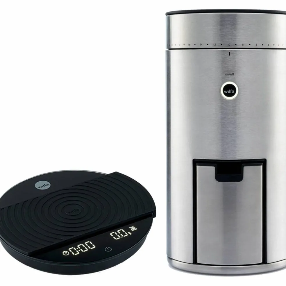 Kaffekvarn WSFB-100S med våg KS1B-T2