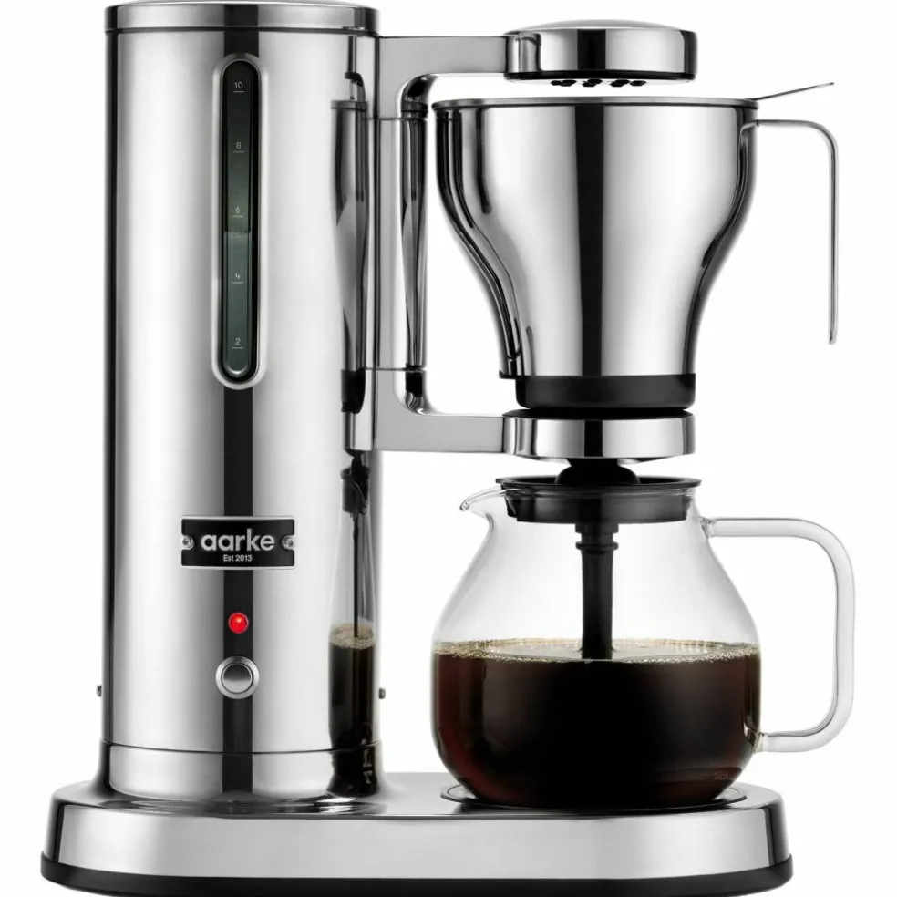 Kaffemaskin, rostfritt stål