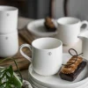 Kaffemugg 8 cm, vanilj