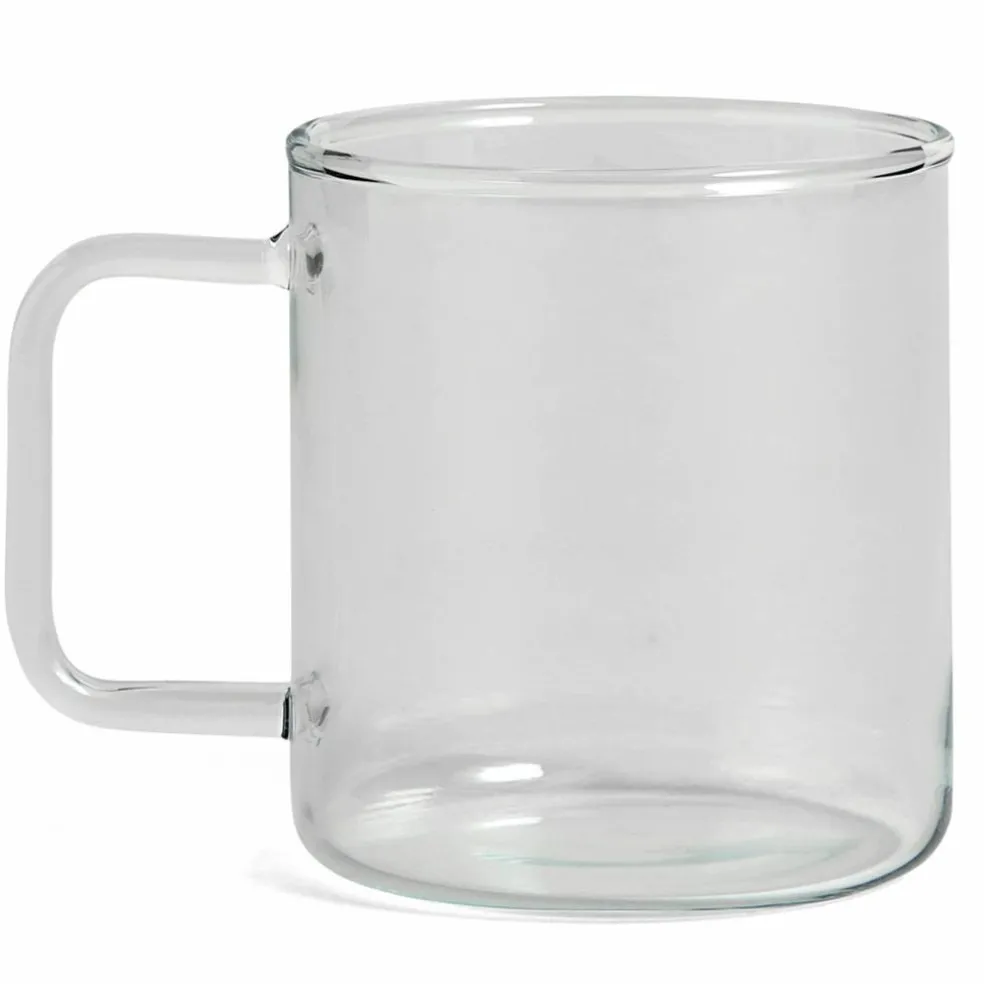 Kaffemugg i glas, klar