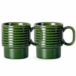 Kaffemugg 2-pack, terracotta