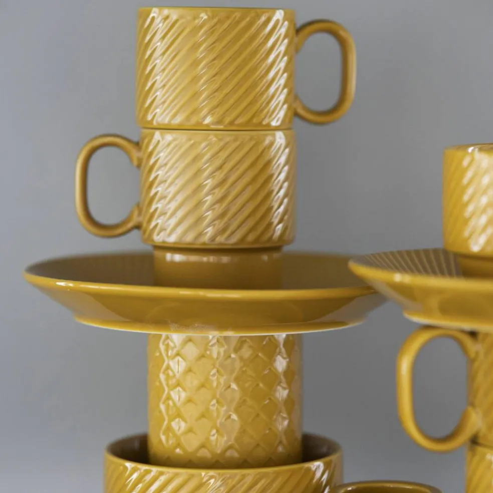 Kaffemugg 2-pack, terracotta