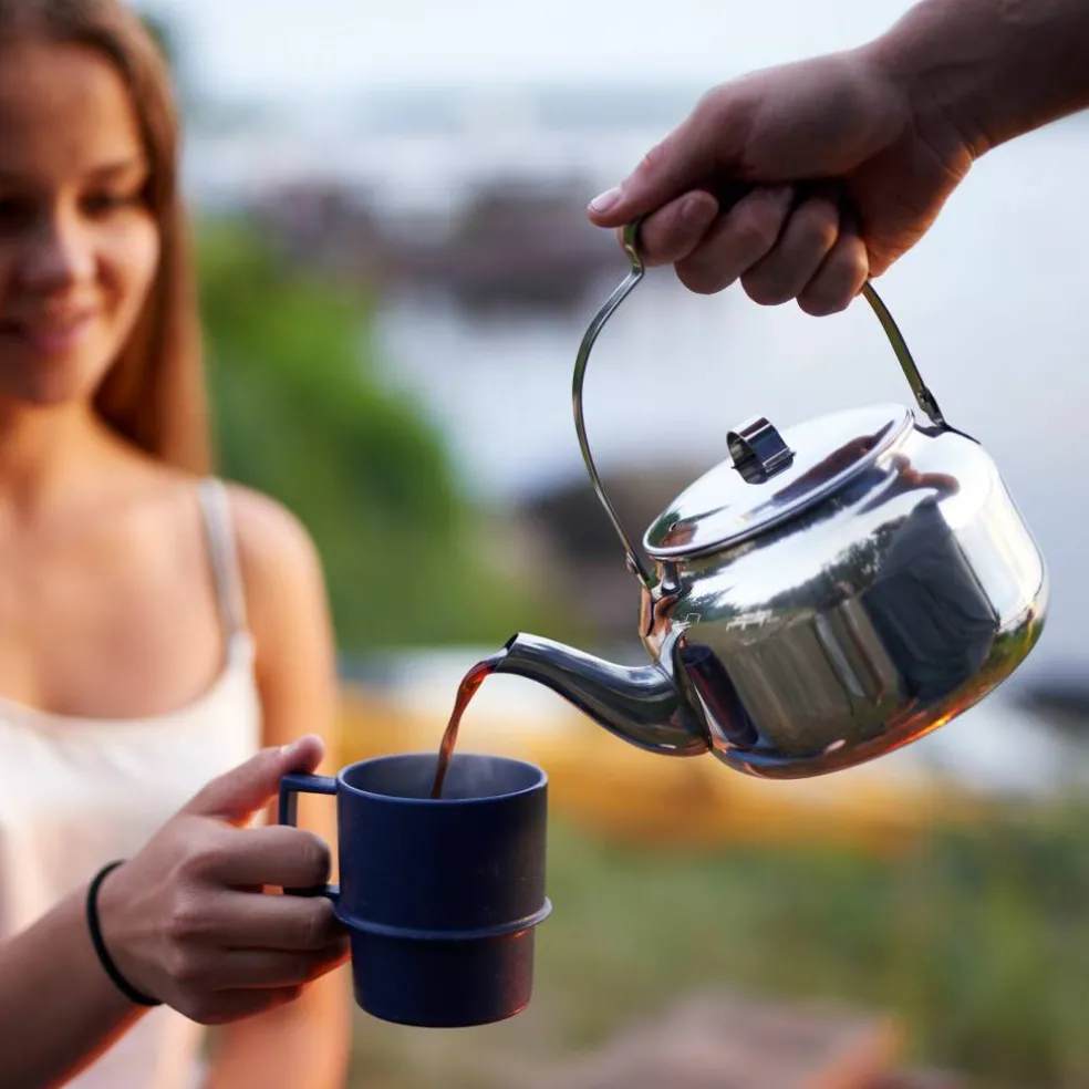 Kaffepanna till lägereld 1,5 liter