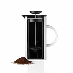 Kaffepress 8 koppar - svart