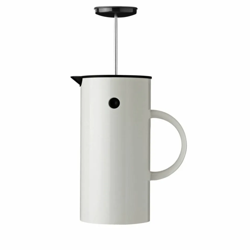 Kaffepress 8 koppar - vit