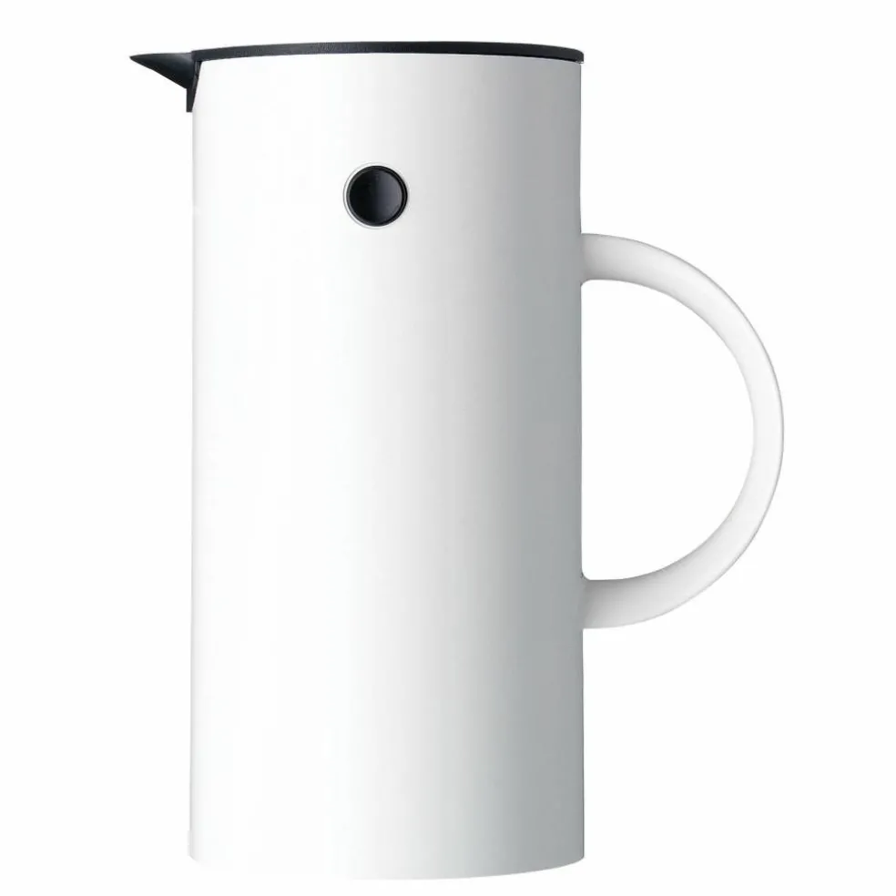 Kaffepress 8 koppar - vit