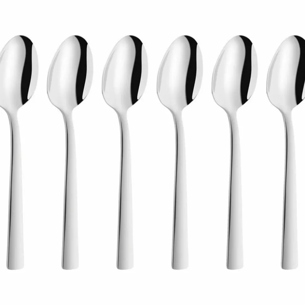 Kaffe/Teskedar 6 st 140 mm