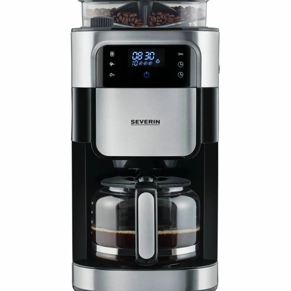 KA4813 kaffebryggare med inbyggd kvarn, touch display