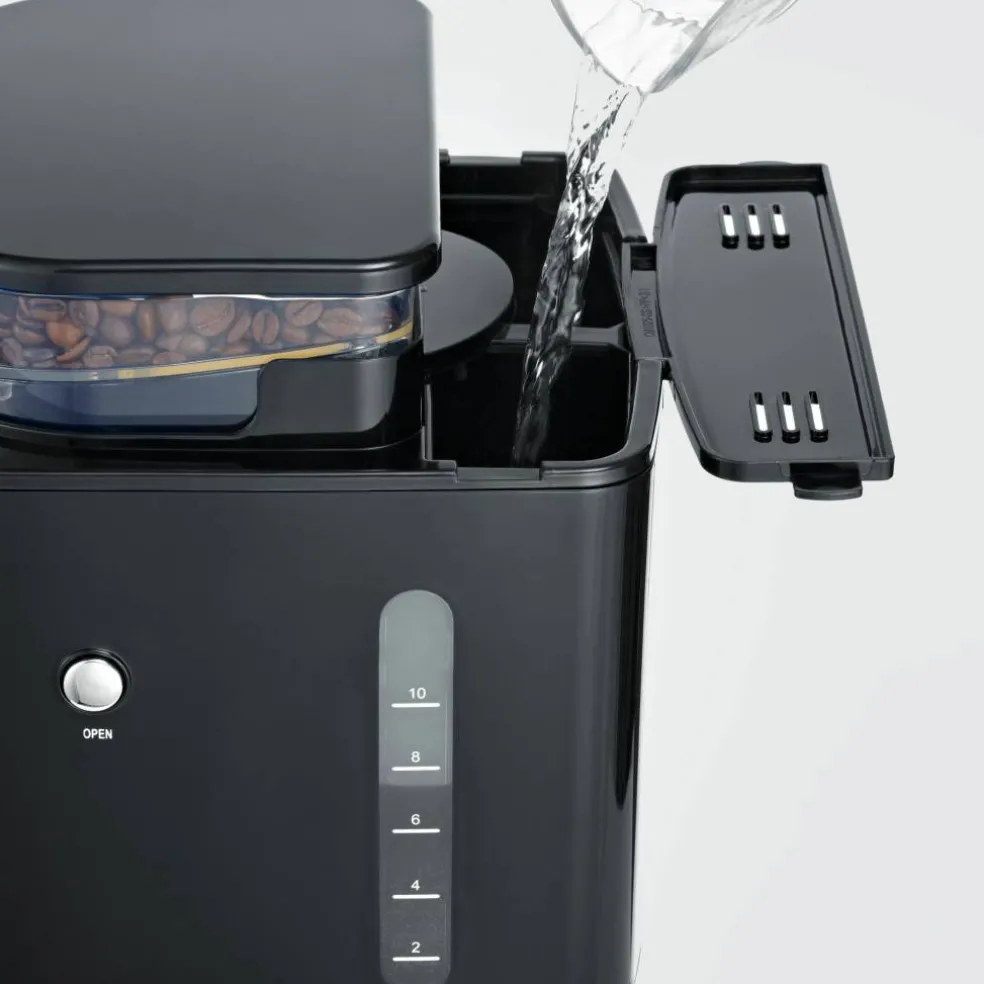 KA4813 kaffebryggare med inbyggd kvarn, touch display