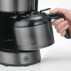 KA 9343 kaffebryggare med termoskanna, dark inox