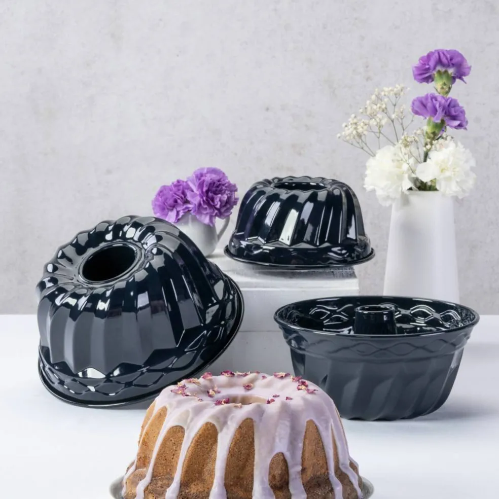 Kakform 24 cm, emaljerat stål