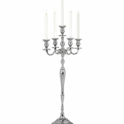 Kandelaber 5-armad Aluminium 150 cm