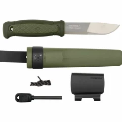 Kansbol med Survival Kit (S), grön