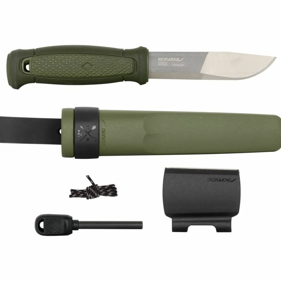 Kansbol med Survival Kit (S), grön