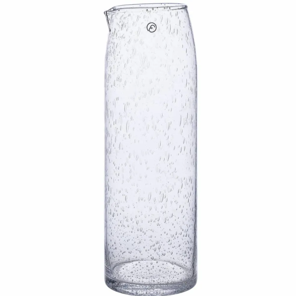 Karaff 24 cm, bubbligt glas
