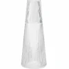 Karaff med glas, 1 liter, klar