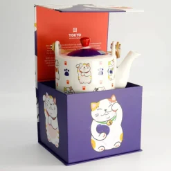 Kawaii Lucky Cat tekanna 800 ml