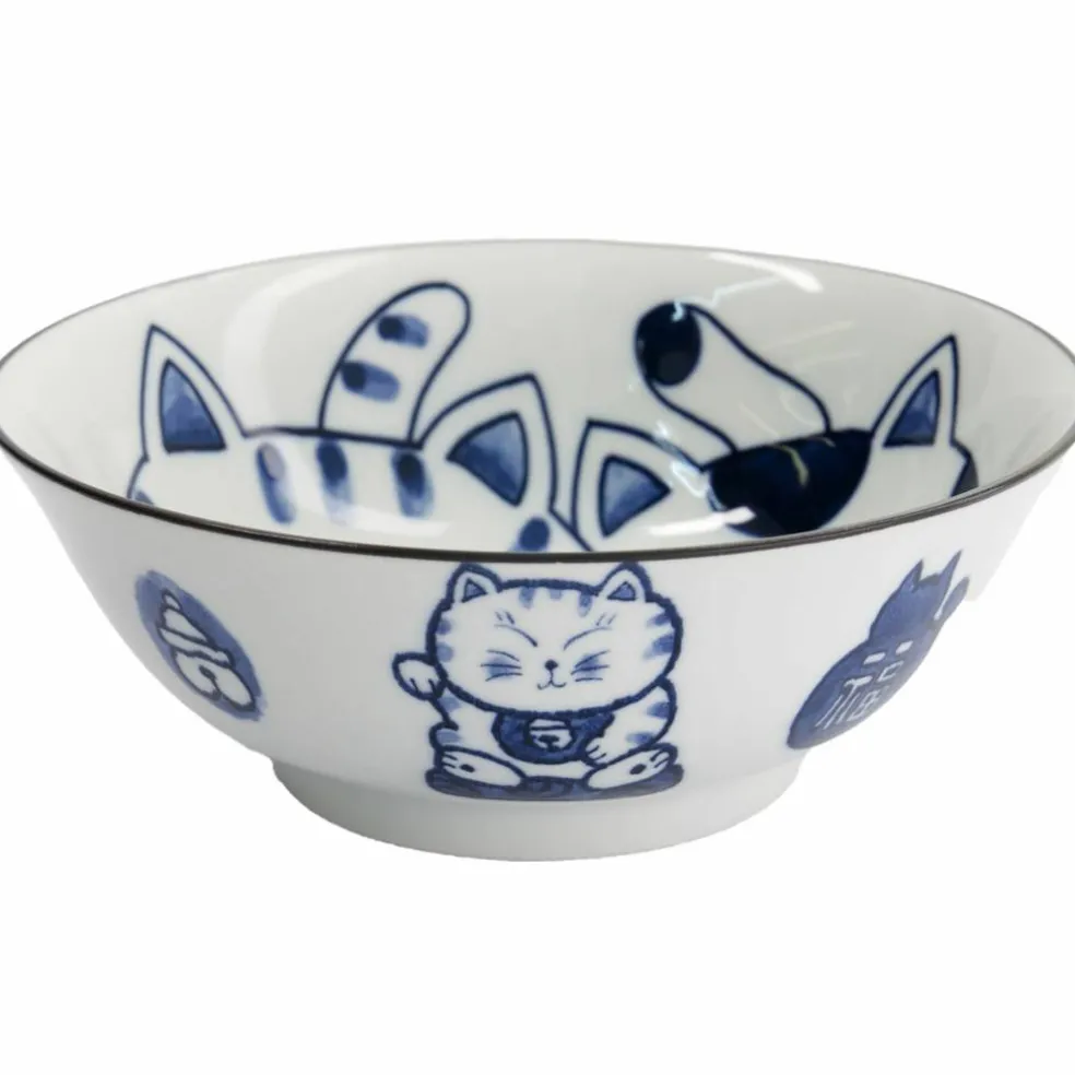 Kawaii Neko ramenskål 1 liter (33417)