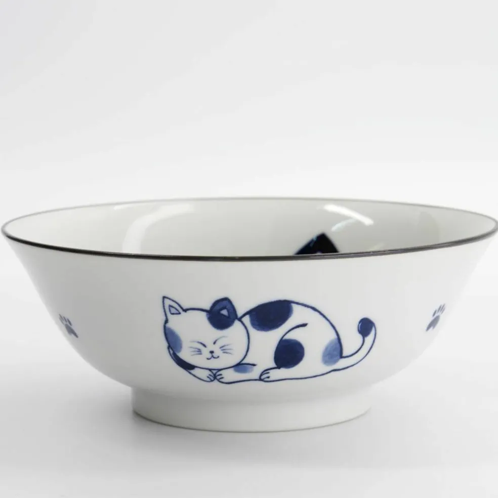 Kawaii Neko ramenskål 1 liter (33417)