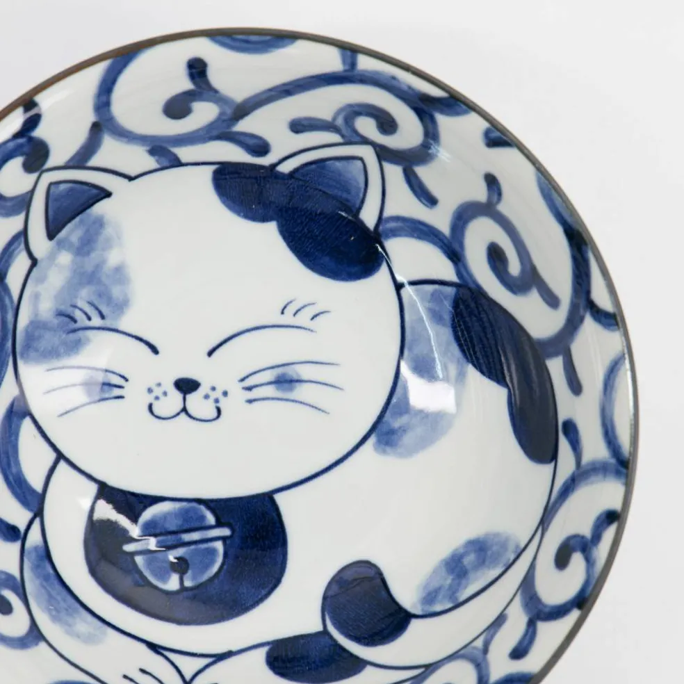 Kawaii Neko ramenskål 1 liter (33419)