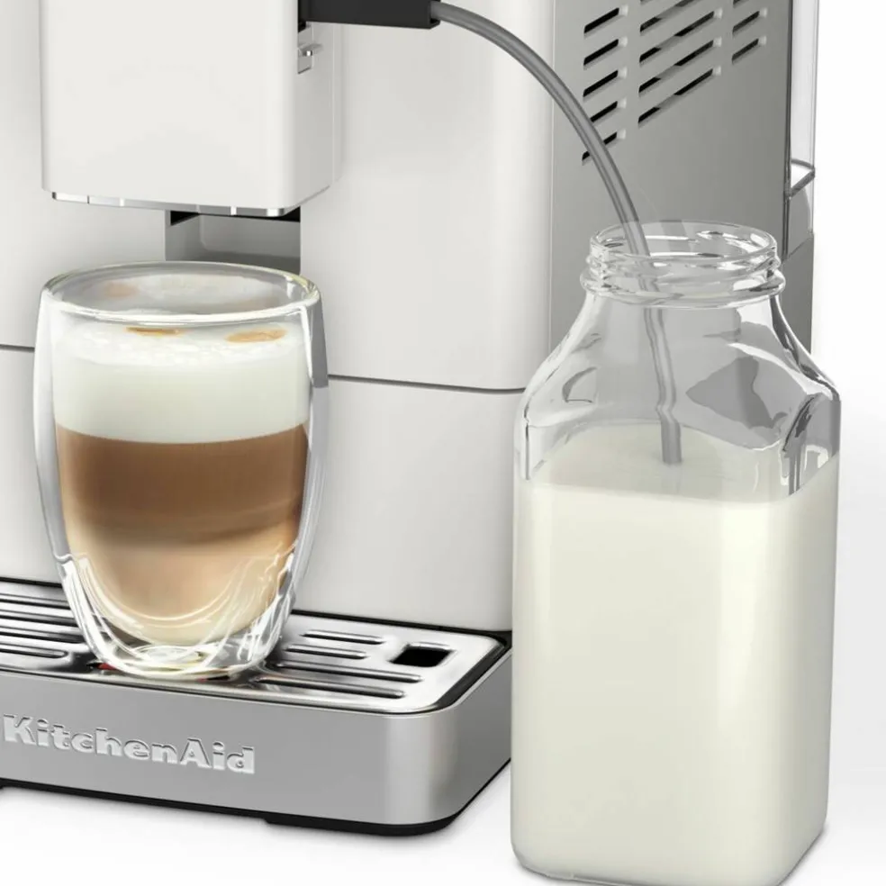 KF3 espressomaskin, porslinsvit